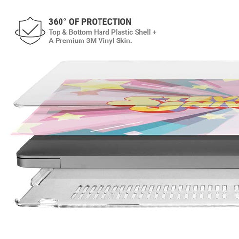 Cartoon Network Steven Universe Steven Universe Logo MacBook Pro 14in (2021-24) Case plus Skin
