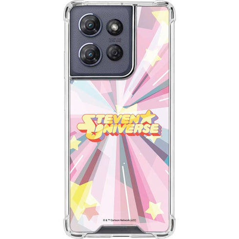 Cartoon Network Steven Universe Steven Universe Logo Moto G 5G (2025) Clear Case