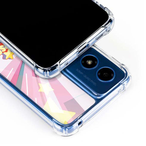 Cartoon Network Steven Universe Steven Universe Logo Moto G Play 4G (2024) Clear Case