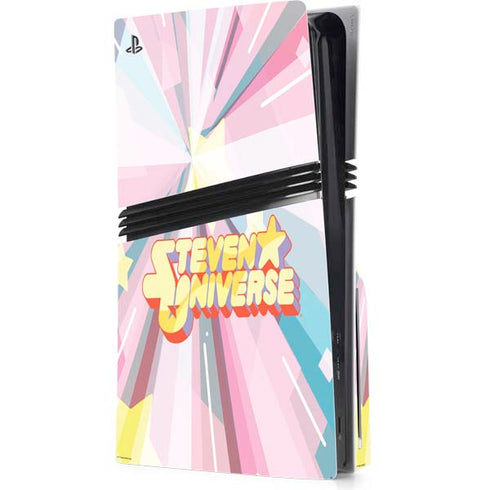 Cartoon Network Steven Universe Steven Universe Logo PS5 Pro Disk Console Skin