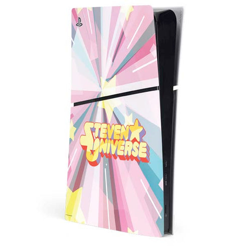 Cartoon Network Steven Universe Steven Universe Logo PS5 Slim Digital Edition Console Skin