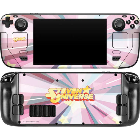 Cartoon Network Steven Universe Steven Universe Logo Steam Deck Handheld Gaming Computer OLED Skin