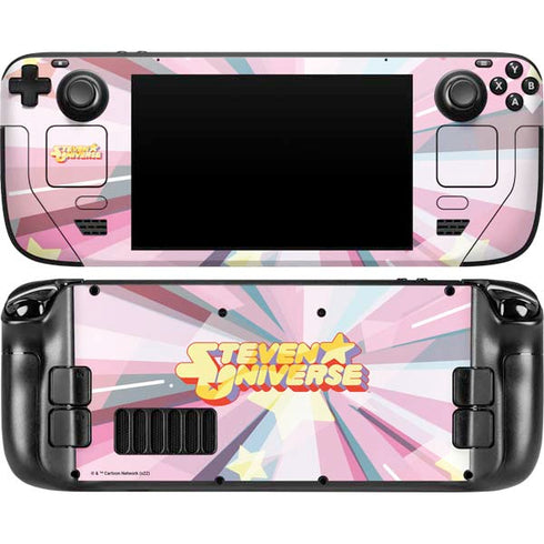 Cartoon Network Steven Universe Steven Universe Logo Steam Deck Handheld Gaming Computer Skin