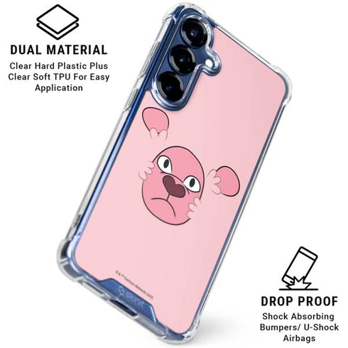 Cartoon Network Steven Universe Steven Universe Pink Lion Galaxy S25 Plus Clear Case