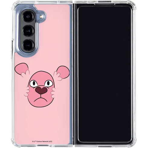 Cartoon Network Steven Universe Steven Universe Pink Lion Galaxy Z Fold5 5G Clear Case