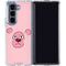 Cartoon Network Steven Universe Steven Universe Pink Lion Galaxy Z Fold5 5G Clear Case