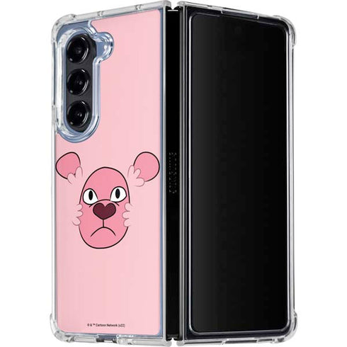 Cartoon Network Steven Universe Steven Universe Pink Lion Galaxy Z Fold5 5G Clear Case
