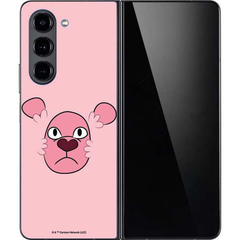 Cartoon Network Steven Universe Steven Universe Pink Lion Galaxy Z Fold5 5G Skin