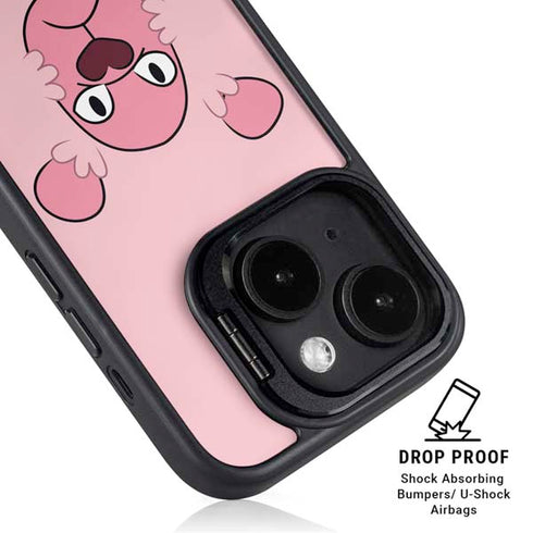 Cartoon Network Steven Universe Steven Universe Pink Lion iPhone 15 Plus Kickstand Case