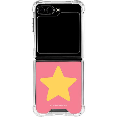 Cartoon Network Steven Universe Steven Universe Star Galaxy Z Flip6 Clear Case
