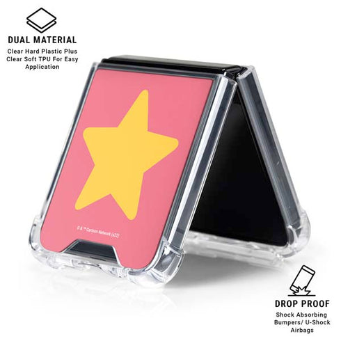 Cartoon Network Steven Universe Steven Universe Star Galaxy Z Flip6 Clear Case