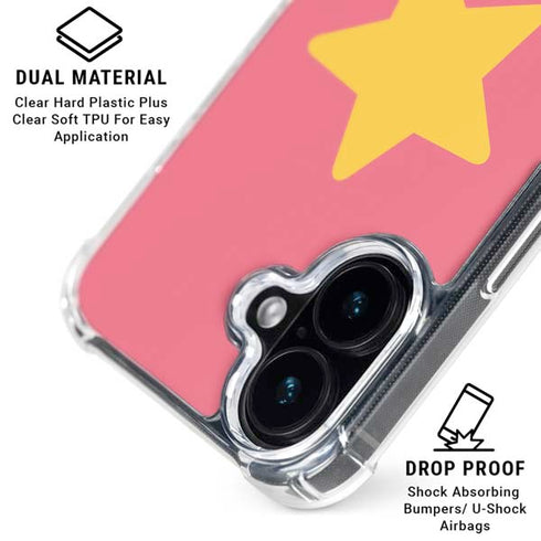 Cartoon Network Steven Universe Steven Universe Star iPhone 16 Clear Case