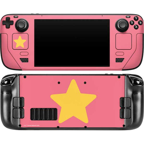 Cartoon Network Steven Universe Steven Universe Star Steam Deck Handheld Gaming Computer OLED Skin