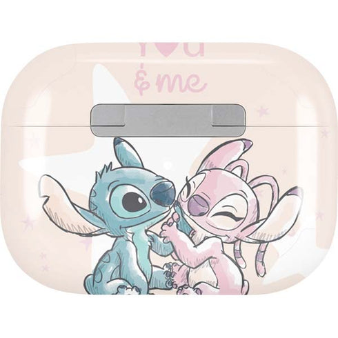 Disney Lilo and Stitch Stitch and Angel AirPods Skins