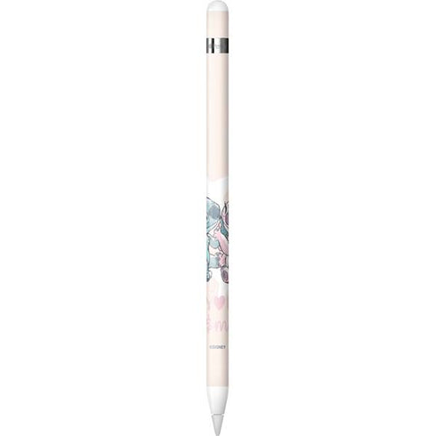 Disney Lilo and Stitch Stitch and Angel Apple Pencil (1st Gen, 2017) Skin