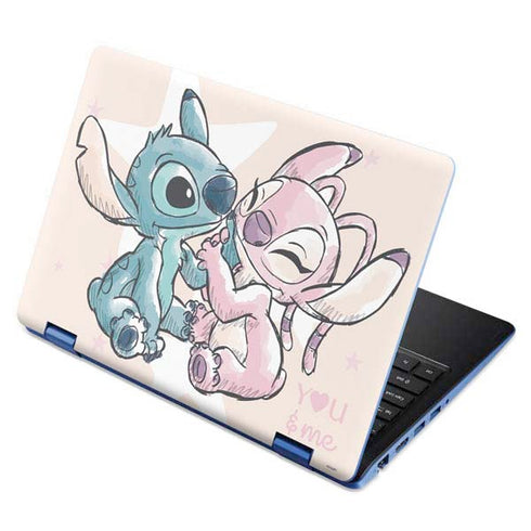 Disney Lilo and Stitch Stitch and Angel Aspire R11 11.6in Skin