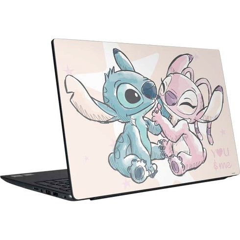Disney Lilo and Stitch Stitch and Angel Dell Vostro Skin
