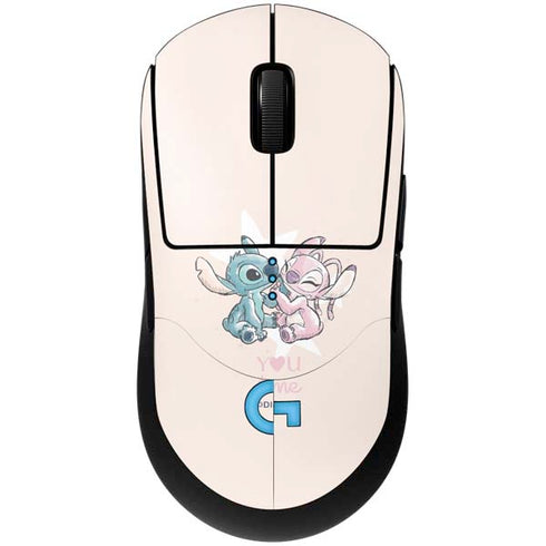 Disney Lilo and Stitch Stitch and Angel G Pro Wireless Gaming Mouse Skin