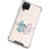 Disney Lilo and Stitch Stitch and Angel Galaxy A12 Clear Case
