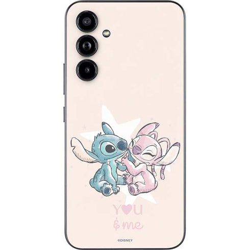 Disney Lilo and Stitch Stitch and Angel Galaxy A54 5G Skin