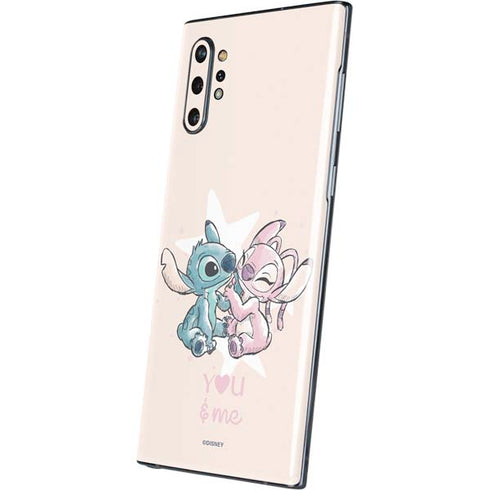 Disney Lilo and Stitch Stitch and Angel Galaxy Note 10 Plus Skin