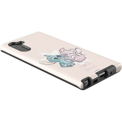Disney Lilo and Stitch Stitch and Angel Galaxy Note 10 Pro Case