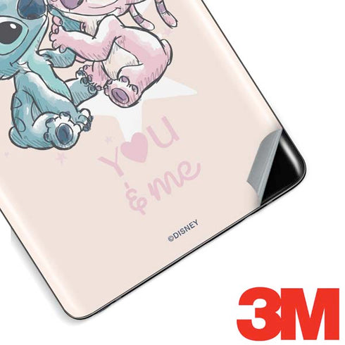 Disney Lilo and Stitch Stitch and Angel Galaxy Note 8 Skin