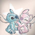 Disney Lilo and Stitch Stitch and Angel Galaxy Note 8 Skin