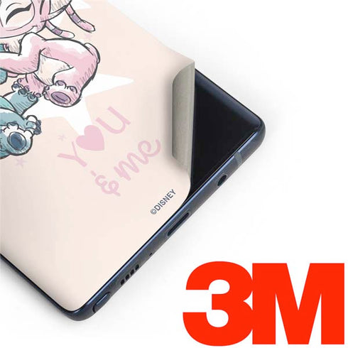 Disney Lilo and Stitch Stitch and Angel Galaxy Note 9 Skin