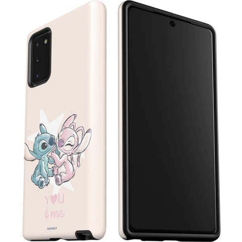 Disney Lilo and Stitch Stitch and Angel Galaxy Note20 5G Pro Case