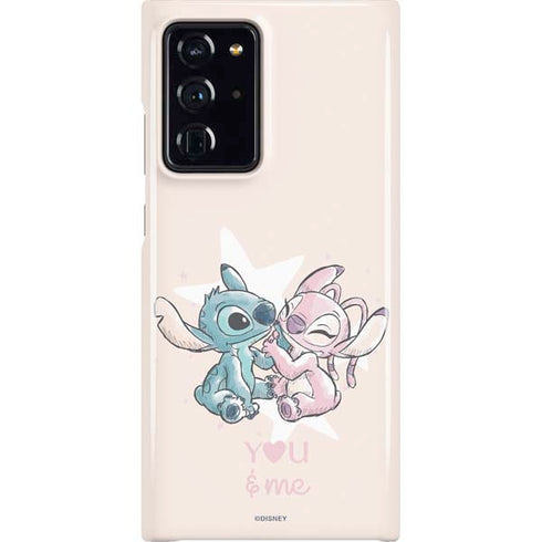 Disney Lilo and Stitch Stitch and Angel Galaxy Note20 Ultra 5G Lite Case