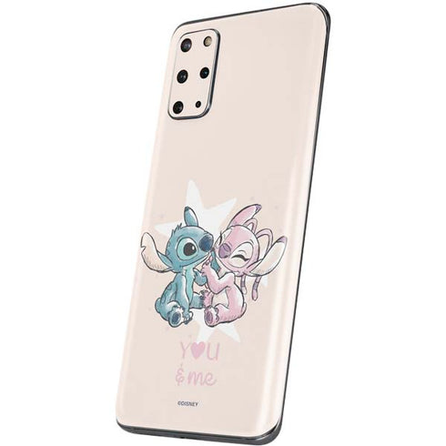 Disney Lilo and Stitch Stitch and Angel Galaxy S20 Plus Skin