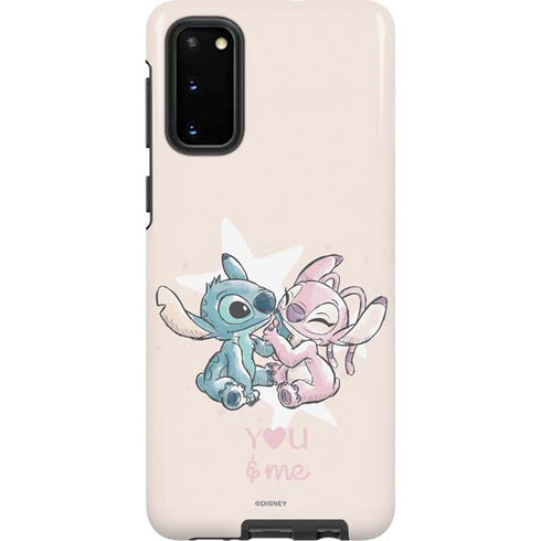 Disney Lilo and Stitch Stitch and Angel Galaxy S20 Pro Case