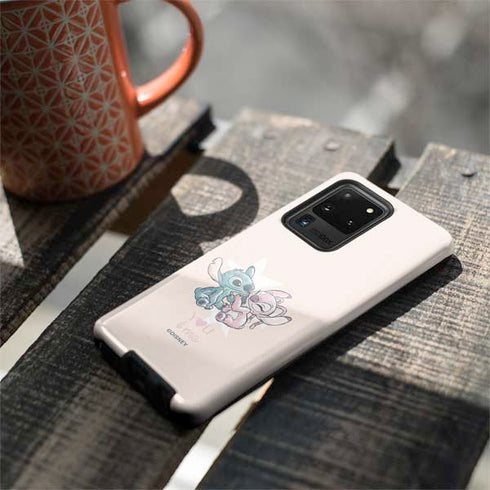 Disney Lilo and Stitch Stitch and Angel Galaxy S20 Ultra 5G Pro Case
