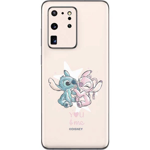 Disney Lilo and Stitch Stitch and Angel Galaxy S20 Ultra 5G Skin