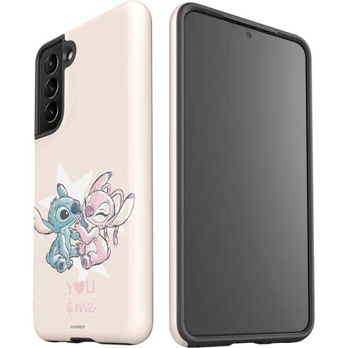 Disney Lilo and Stitch Stitch and Angel Galaxy S21 5G Pro Case