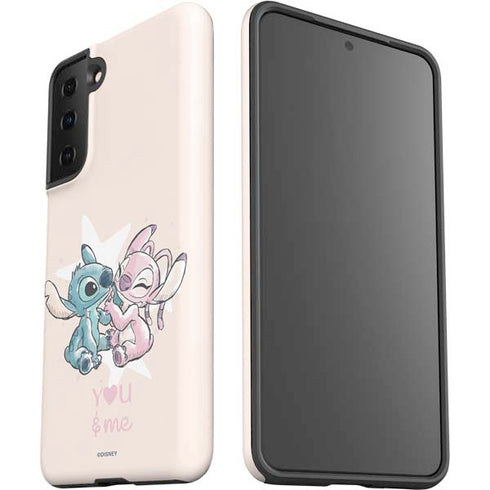 Disney Lilo and Stitch Stitch and Angel Galaxy S21 FE Pro Case