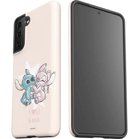 Disney Lilo and Stitch Stitch and Angel Galaxy S21 Plus 5G Pro Case