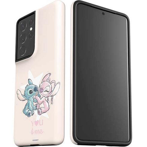 Disney Lilo and Stitch Stitch and Angel Galaxy S21 Ultra 5G Pro Case
