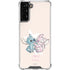 Disney Lilo and Stitch Stitch and Angel Galaxy S22 Plus Clear Case