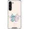 Disney Lilo and Stitch Stitch and Angel Galaxy S23 Clear Case