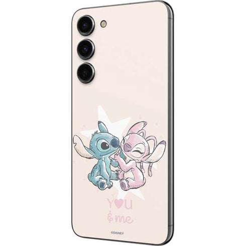 Disney Lilo and Stitch Stitch and Angel Galaxy S23 FE Skin