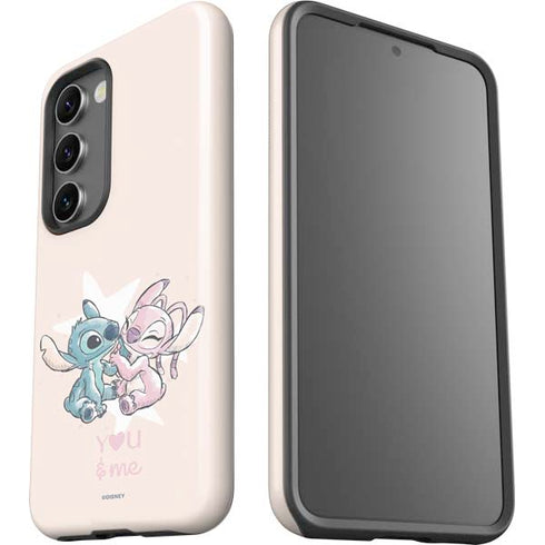 Disney Lilo and Stitch Stitch and Angel Galaxy S23 Plus Pro Case
