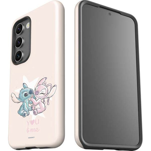 Disney Lilo and Stitch Stitch and Angel Galaxy S23 Pro Case