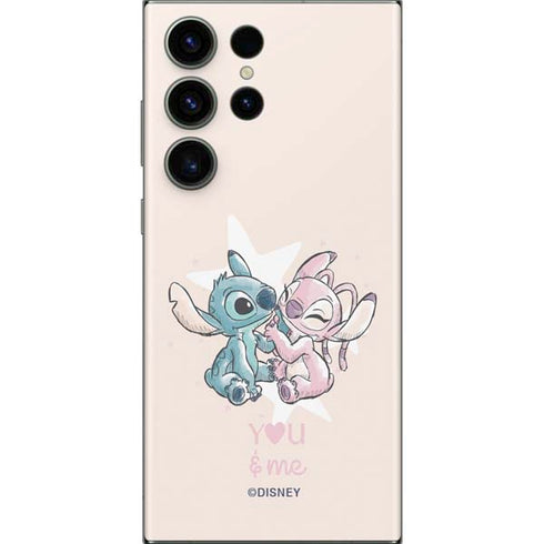 Disney Lilo and Stitch Stitch and Angel Galaxy Skins