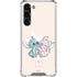 Disney Lilo and Stitch Stitch and Angel Galaxy S24 FE Clear Case