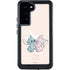 Disney Lilo and Stitch Stitch and Angel Galaxy S24 Plus Waterproof Case