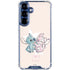 Disney Lilo and Stitch Stitch and Angel Galaxy S25 Clear Case