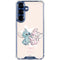 Disney Lilo and Stitch Stitch and Angel Galaxy S25 Plus Clear Case