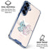 Disney Lilo and Stitch Stitch and Angel Galaxy S25 Plus Clear Case